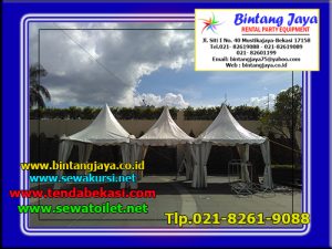 Sewa Tenda Kerucut Bali Mester Jatinegara Jakarta Timur