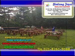 Sewa Meja Dan Kursi Taman Kayu di Jakarta