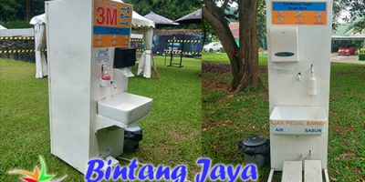 Rental Portable Hand Wash Station Acara di Markas Kopassus Cijantung Jakarta