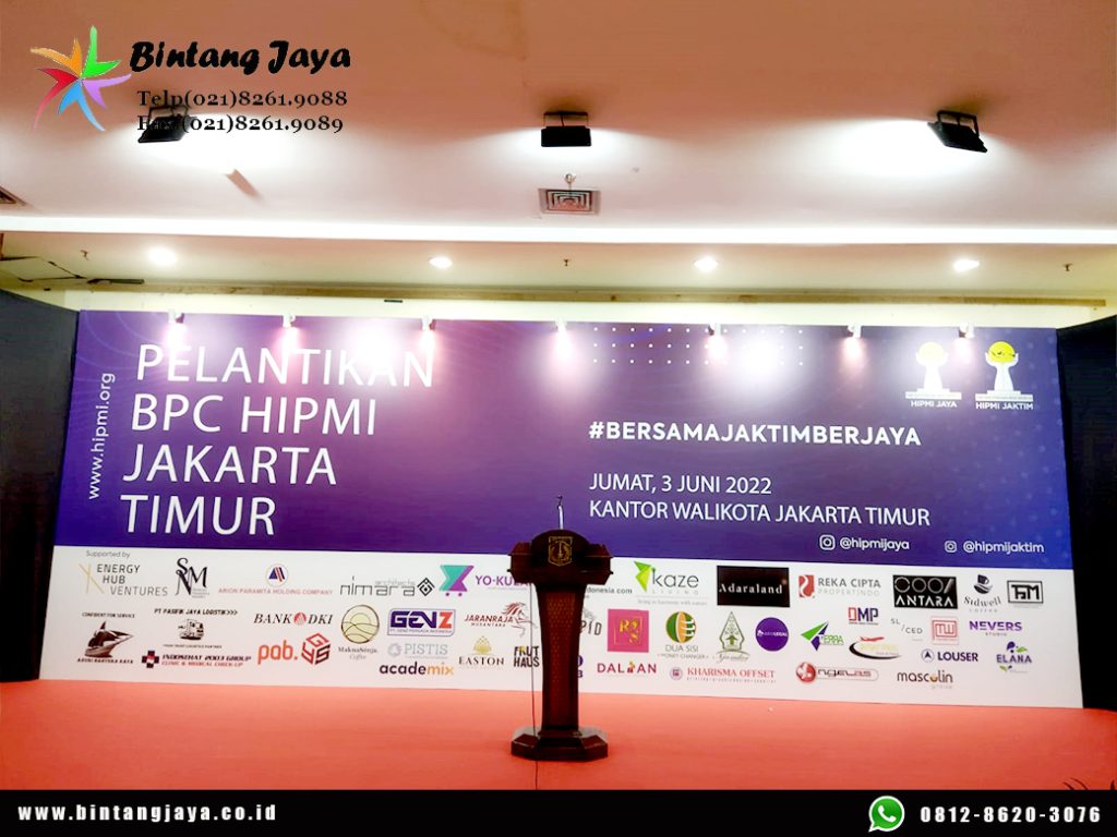 Jasa Sewa backdrop permeter di Jakarta Selatan