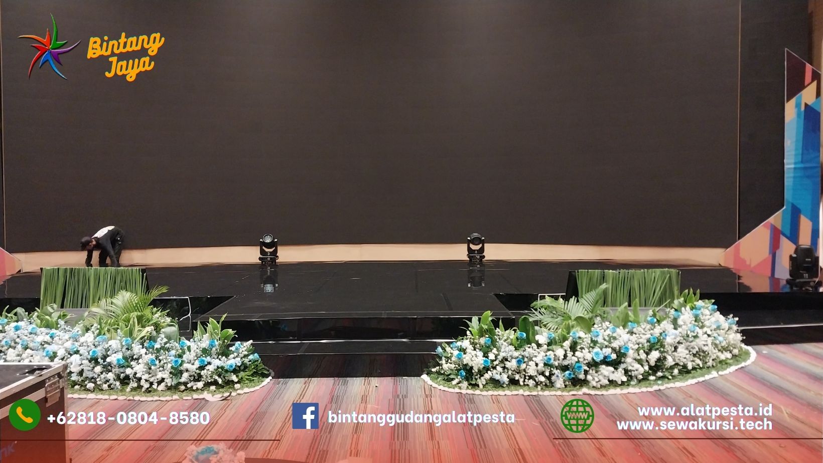 Sewa Panggung Dan Backdrop Merah Siap Setting Area Jakarta – PUSAT ...
