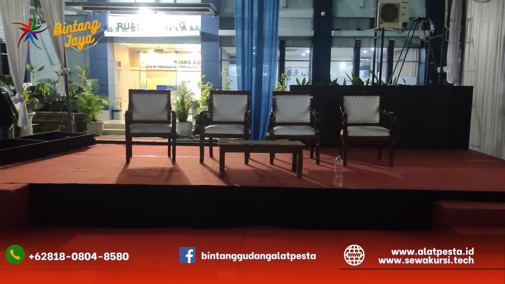 Sewa Kursi Dan Meja VIP Berikut Panggung di Jakarta
