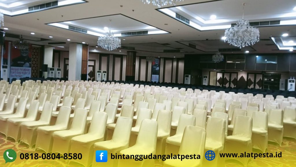 Jasa sewa Kursi Cover Gold Type Futura Stainless Jakarta