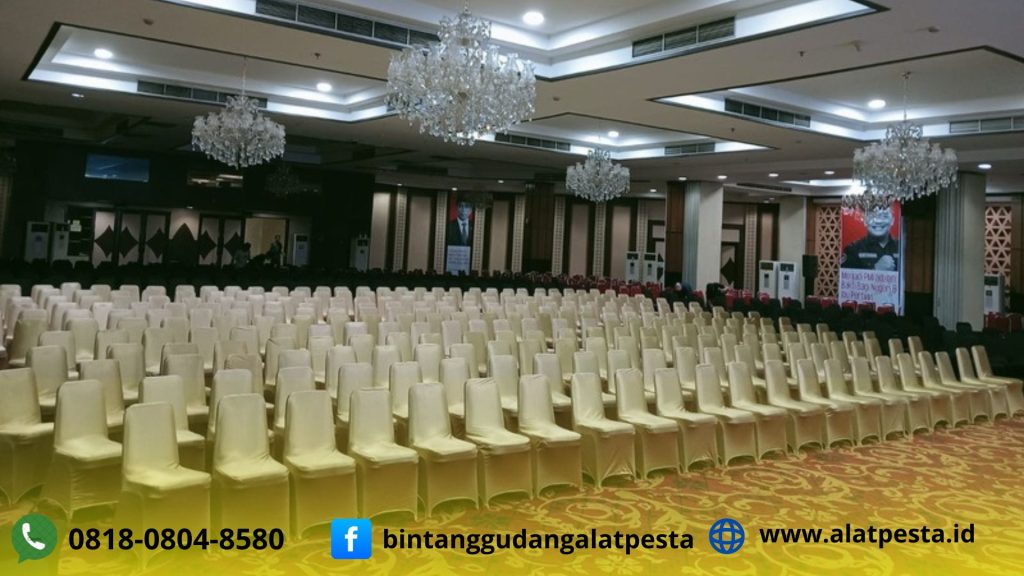 Jasa sewa Kursi Cover Gold Type Futura Stainless Jakarta