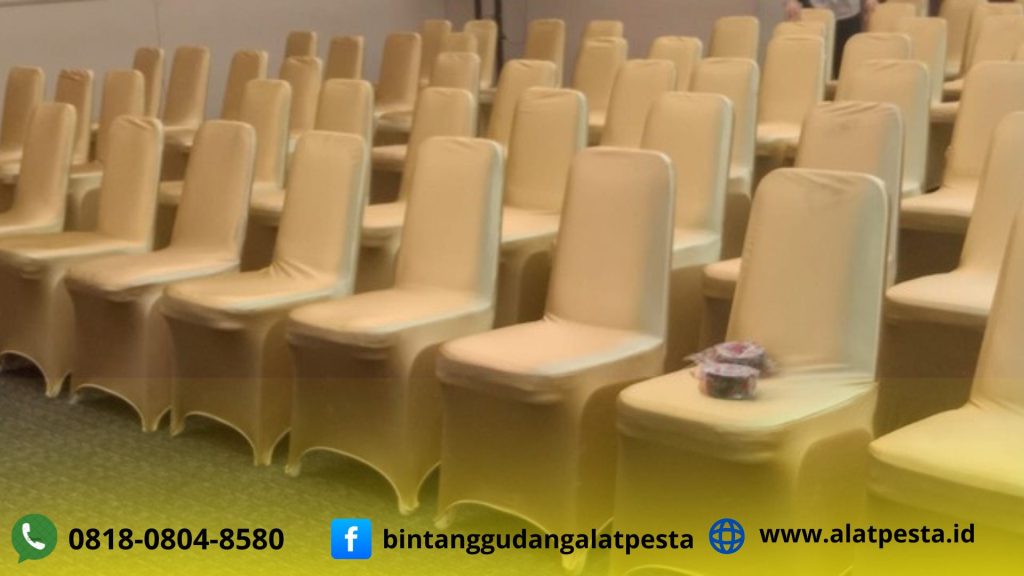 Rental Kursi Futura Cover Ketat Gold Pluit Jakut